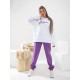 Жіночий спортивний костюм “Believe”, арт. 465, фіолетовий