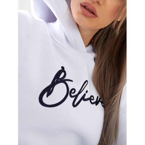 Жіночий спортивний костюм “Believe”, арт. 465, синій