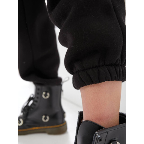 Жіночий спортивний костюм “Believe”, арт. 465, чорний