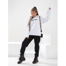 Жіночий спортивний костюм “Believe”, арт. 465, чорний