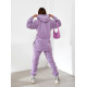 Костюм з подовженим худі, арт. 464, фіолетовий