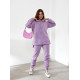 Костюм з подовженим худі, арт. 464, фіолетовий