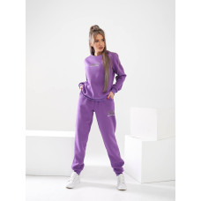 Теплий костюм, арт. 468, фіолетовий