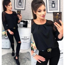 Блуза 117 чорний