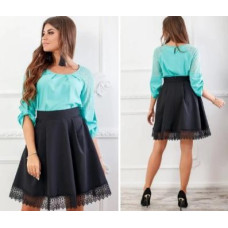 Блуза 117 бірюза