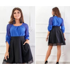 Блуза 117 електрик