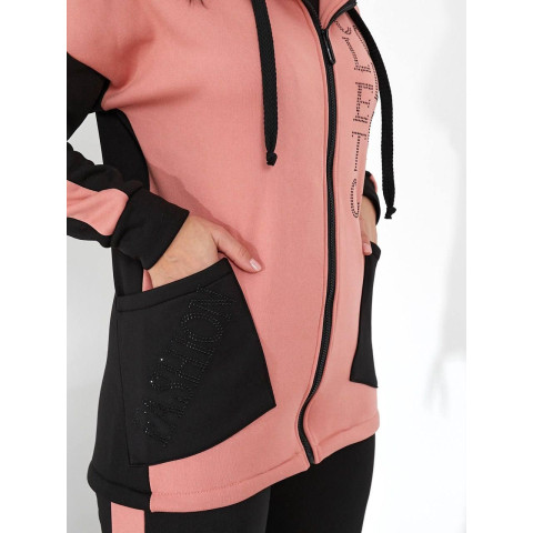 Костюм з пайєдками, арт. 460, персик