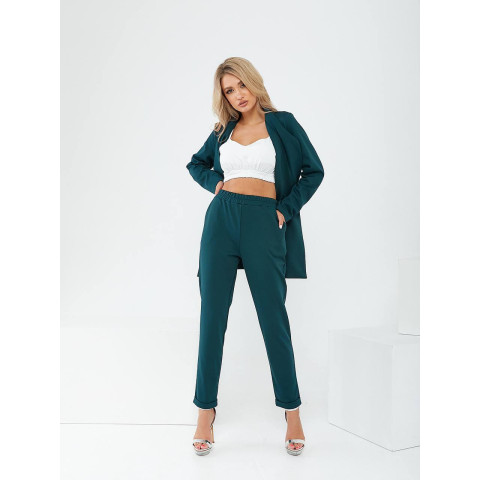 Костюм з подовженим жакетом, арт.458, пляшка