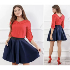 Спідниця 753 синій