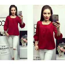 Блуза 776 бордо