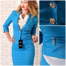 Жакет 03 голубий