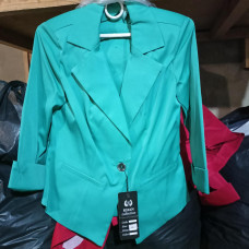 Жакет 14 блакитна бірюза