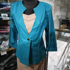 Жакет 19 блакитний