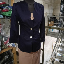 Жакет 745 темно синій
