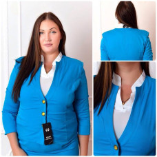 Жакет 06 блакитний