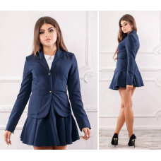 Жакет 120 синій