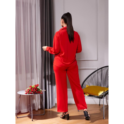 Костюм у стилі casual, арт. 345, червоний