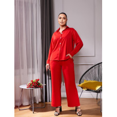 Костюм у стилі casual, арт. 345, червоний