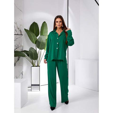 Костюм у стилі casual, арт. 345, зелений