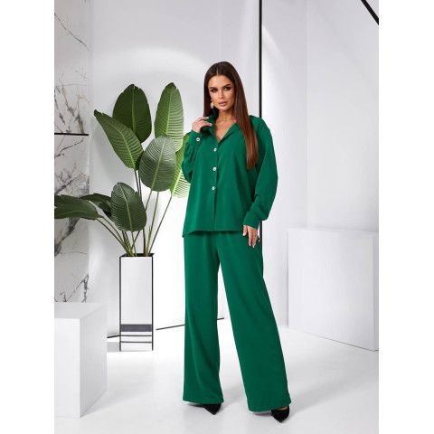 Костюм у стилі casual, арт. 345, зелений