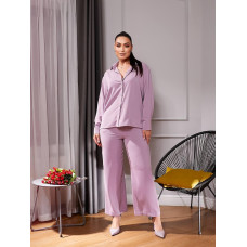 Костюм у стилі casual, арт. 345, пудра