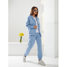 Костюм 476 блакитний