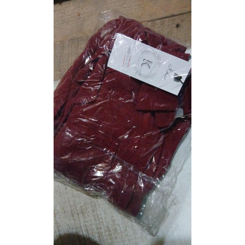 Костюм з поясом, арт 428, бордо