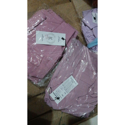 Костюм з поясом, арт 428, пудра