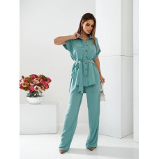 Костюм з поясом, арт 428, мята