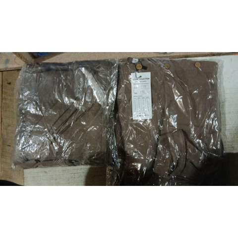 Костюм з поясом, арт 428, кава блідніша