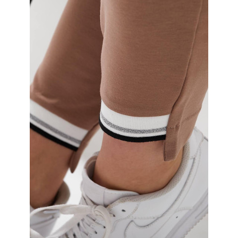 Вишуканий спортивний костюм, арт. 477, кава