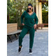 Костюм 497 зелений темний