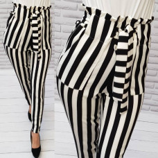 Брюки 168 чорна полоска