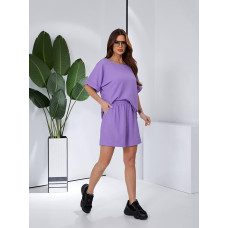 Костюм Оверсайз, арт. 348 бузковий