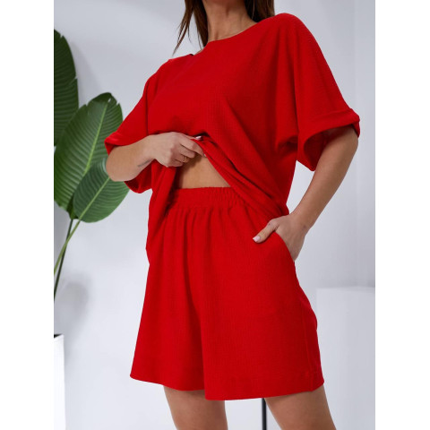 Костюм Оверсайз, арт. 348 червоний