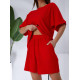 Костюм Оверсайз, арт. 348 червоний