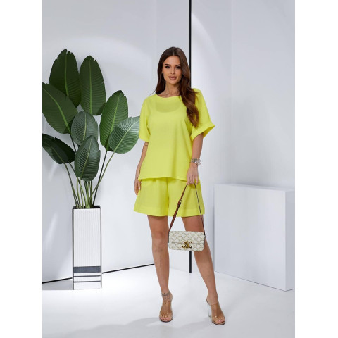 Костюм Оверсайз, арт. 348 жовтий