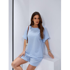 Костюм Оверсайз, арт. 348 блакитний