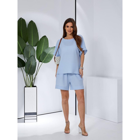 Костюм Оверсайз, арт. 348 блакитний