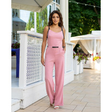 Комбінезон з поясом, арт.433 рожевий