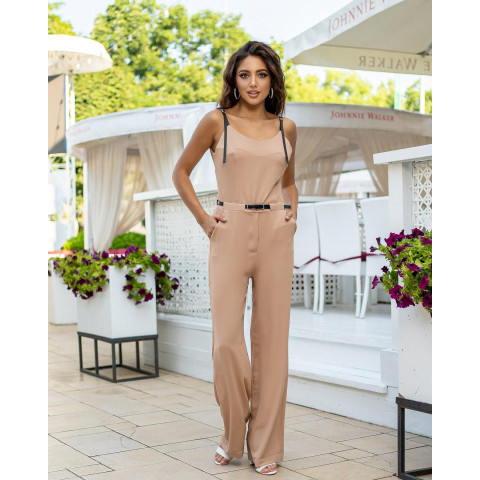 Комбінезон з поясом, арт.433 беж