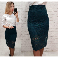 Гіпюрова спідниця 814 пляшка