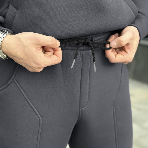 Костюм Pobedov Grand ЗИМА Темно-сірий