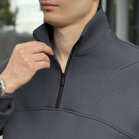 Костюм Pobedov Grand ЗИМА Темно-сірий