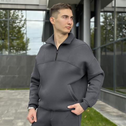 Костюм Pobedov Grand ЗИМА Темно-сірий