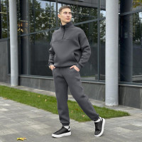 Костюм Pobedov Grand ЗИМА Темно-сірий