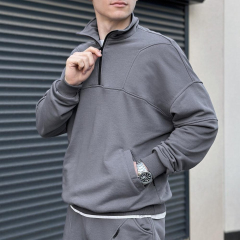 Костюм Pobedov Grand Темно-сірий