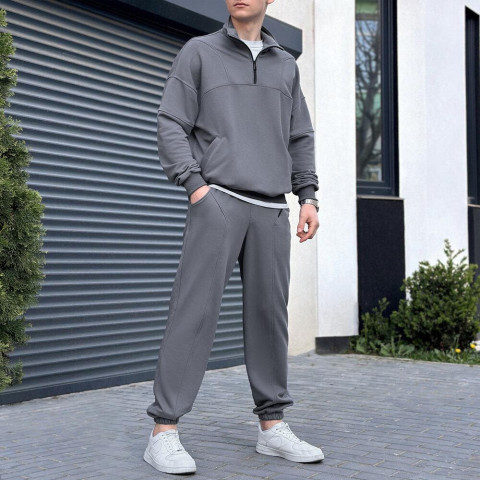 Костюм Pobedov Grand Темно-сірий