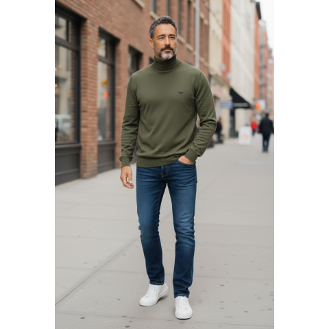 Гольф водолазка ARMANI Хакі SwiatARM017