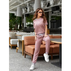 Костюм 487 колір пудра